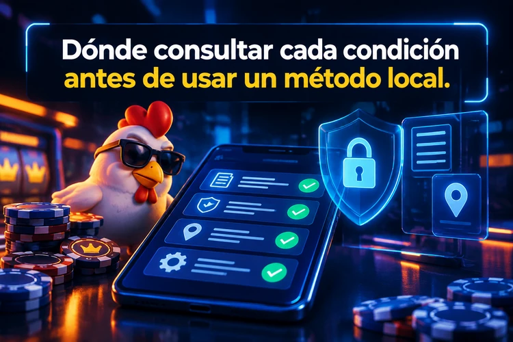 Dónde consultar cada condición antes de usar un método local
